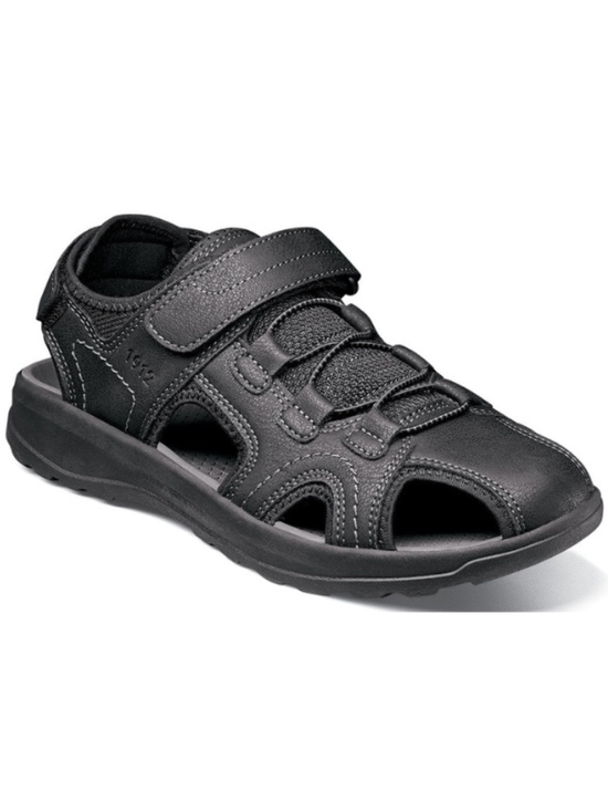Men\'s Nunn Bush Huck Sport Sandals in Black. 85033-001